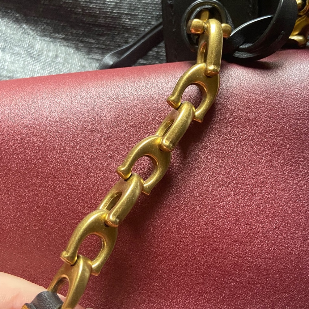 Coach 1941 Collection Swagger Chain Print Crossbody EUC - Picture 13 of 15